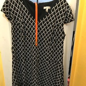 Black and White Dress